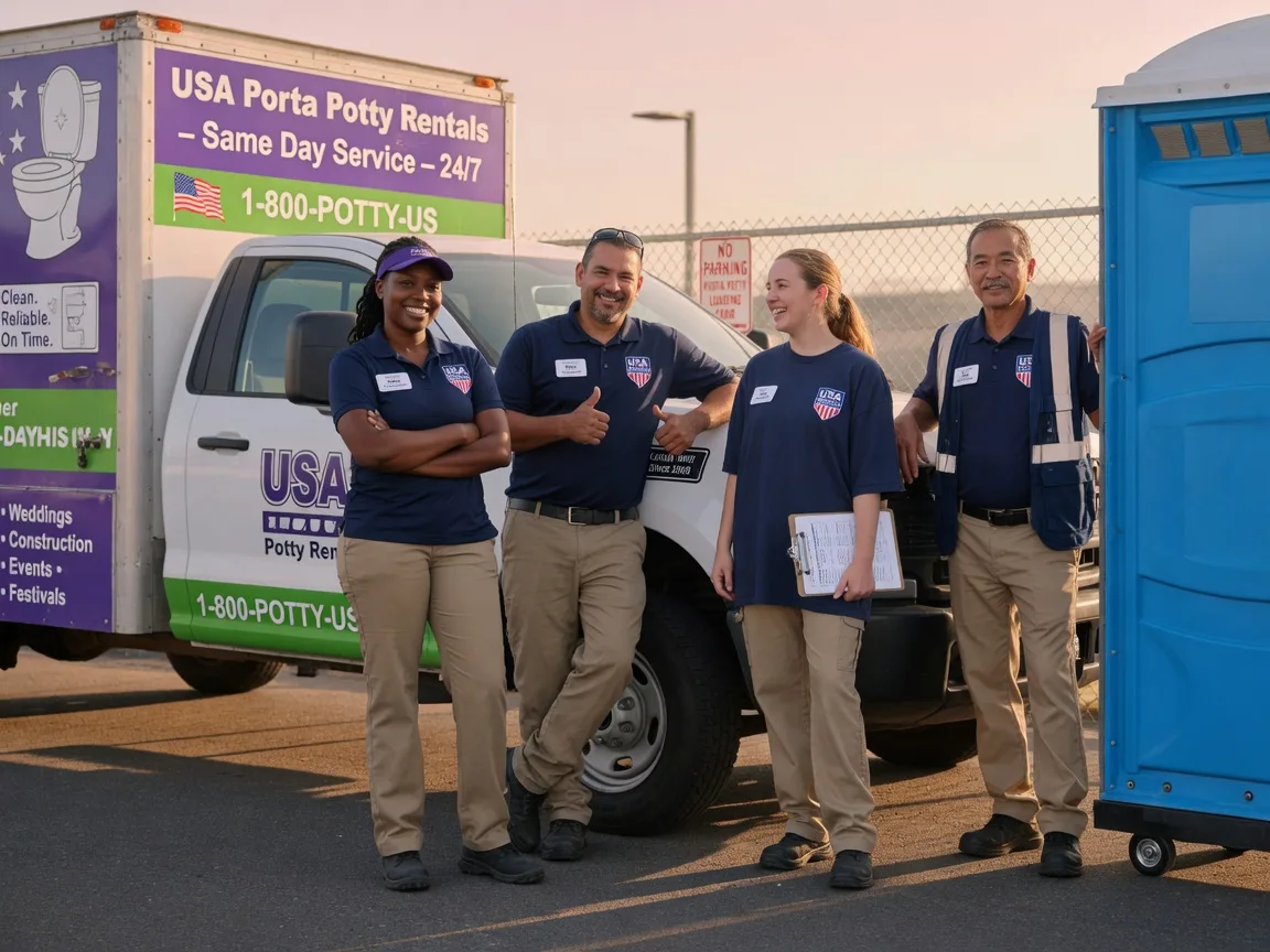 Porta Potty Rental company in Villa Park, CA